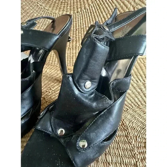 Apt 9 Women’s size 7.5M black heels - Picture 3 of 8
